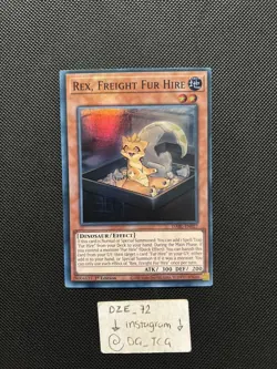 Yugioh - Rex, Freight Fur Hire - DABL-EN027 - Super Rare - 1st Edition - M/NM - Image 1