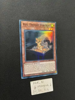 Yugioh - Rex, Freight Fur Hire - DABL-EN027 - Super Rare - 1st Edition - M/NM - Image 3