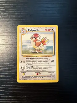 Pidgeotto 22/102 Base Set - Rare Pokemon Card - NM/Mint - Image 2
