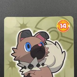 Rockruff Pokemon Card Mega Get Nintendo Bandai Namco Japanese Prize TCG S149-34 - Image 3