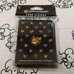 EEVEE PIXEL Deck Shield 65 Count Pokemon Card Sleeves Unopened Collectible - Image 1