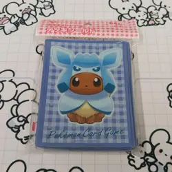 Glaceon Poncho Deck Shield 64 Count Pokemon Card Sleeves Eevee Series - Image 1