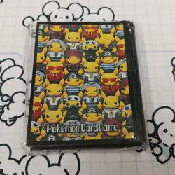 Pokemon Card Game Team Rocket Pikachu Deck Shield 64 Sleeves Unopened - Image 1