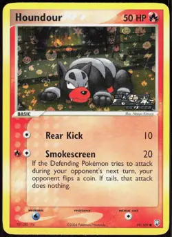 Houndour 59/109 Common Team Rocket Returns Pokemon Reverse Holo Near Mint - Image 1