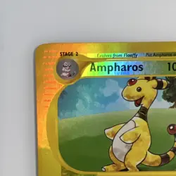Pokemon Ampharos 001/147 Aquapolis Reverse Holo Rare 100 HP English - Image 3