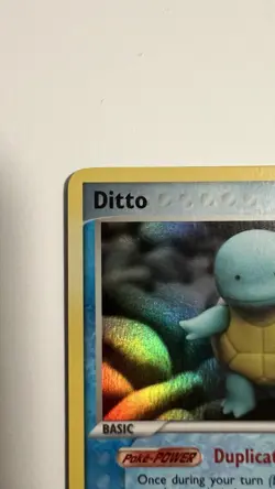 Pokemon - Ditto (Squirtle) 64/113 EX Delta Species - Holo - NM - Image 5
