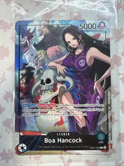 Boa Hancock OP07-038 ONE PIECE 2025 PSA Magazine Factory SEALED Promo Leader - Image 1