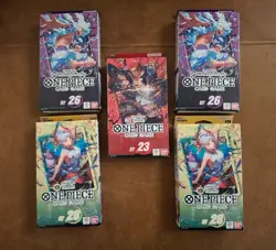 One Piece Starter Deck Lot 5! 🔥 (ST-23/ST-26/ST-28) Brand New / Sealed. - Image 1