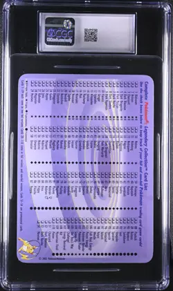 CGC 9 Dark Blastoise S2/S4 Jumbo Legendary Collection Box Topper Pokemon Card - Image 2