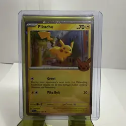 Pokemon Pikachu Cosmos Holo Trick or Trade Booster 018/091 70 HP Basic Card - Image 1