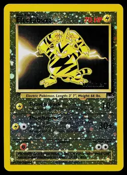 Pokemon Card - Electabuzz Best of Game Winner 1/9 Reverse Holo Promo - Image 1