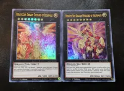 Hieratic Sky Dragon Overlord of Heliopolis GFTP-EN004 + Sun Dragon Card Set NM - Image 1