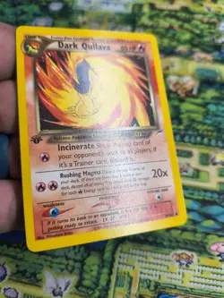 Pokemon Card - Dark Quilava Neo Destiny 39/105 Uncommon 1st Edition Nm-Lp - Image 2