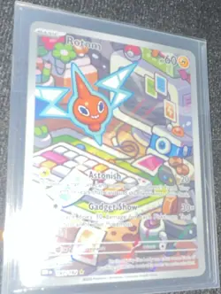 Pokemon Rotom 197/182 Illustration Rare Holo Sv10: Destined Rivals Pokemon Card - Image 1