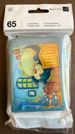 Lot of (11) Pokemon Center × Van Gogh Museum Card Sleeve Packs SEALED w/ Pikachu - Image 3