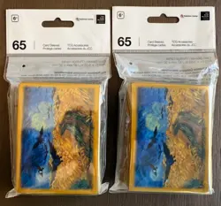 Lot of (11) Pokemon Center × Van Gogh Museum Card Sleeve Packs SEALED w/ Pikachu - Image 4