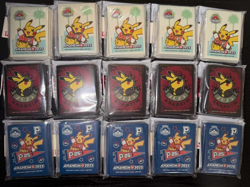 Exclusive Lot of 15 Pikachu Card Sleeves Pokemon Center WCS 2025 Anaheim - Image 1