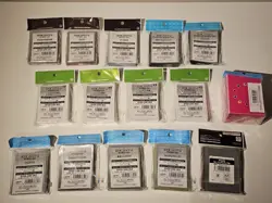 LOT OF 14! (973 SLEEVES!) Pokemon Center Japan 63 Card Sleeves DECK BOX US! NEW! - Image 2