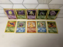 Pokemon Cards Lot (Vintage 1999 - 2000) Jungle, Fossil, & Team Rocket - Image 2