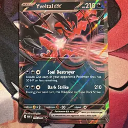 Yveltal ex 053/088 Perfect Order Ultra Rare Holo Pokemon Card NM - Image 1
