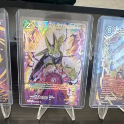 Super Dragon Ball Heroes Bandai Cell Gohan Piccolo Card Lot 5 Holo Japanese - Image 3