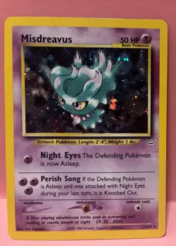 Misdreavus 11/64 Neo Revelation Holo Card Unlimited Edition NM - Image 2