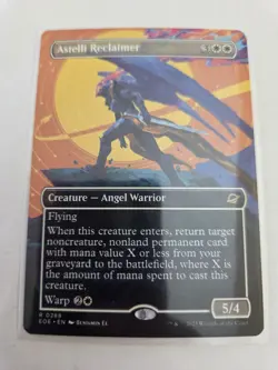 mtg, Astelli Reclaimer (Borderless) Edge of Eternities Regular NM - Image 1
