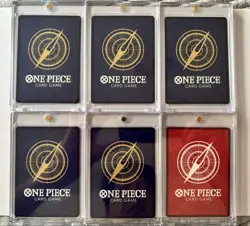 One Piece Card God Pack Set 6 Card Five Elders & Im NM Japanese TCG Rare Japan - Image 2