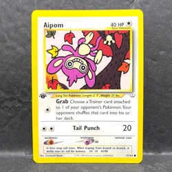 2000 WOTC POKEMON NEO REVELATION AIPOM 41/64 1ST EDITION COMMON (A) - Image 1