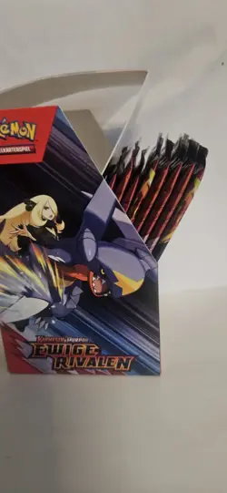 Pokemon TCG Ewige Rivalen 9 × Booster OVP Neu OVP Deutsch - Image 1