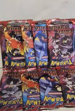 Pokemon TCG Ewige Rivalen 9 × Booster OVP Neu OVP Deutsch - Image 3