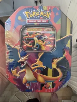 Pokemon Sammlung Shiny Tapu Koko GX Box Tin Box Glurak & mehr - Image 4