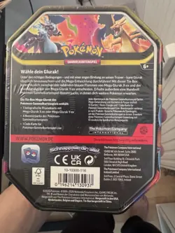 Pokemon Sammlung Shiny Tapu Koko GX Box Tin Box Glurak & mehr - Image 5