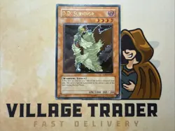 D.D. Survivor TLM-EN023 Unlimited Ultimate Rare YuGiOh NM/VLP - Image 1
