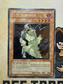 D.D. Survivor TLM-EN023 Unlimited Ultimate Rare YuGiOh NM/VLP - Image 3