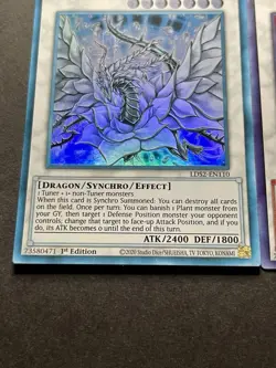 Black Rose Dragon | FADED! | LDS2-EN110 | Ultra Rare | 1st Edition | YuGiOh! - Image 3