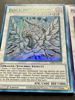 Black Rose Dragon | FADED! | LDS2-EN110 | Ultra Rare | 1st Edition | YuGiOh! - Image 5