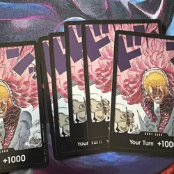 DON Card Donquixote Doflamingo OP10 Royal Blood One Piece Card Game TCG English - Image 3