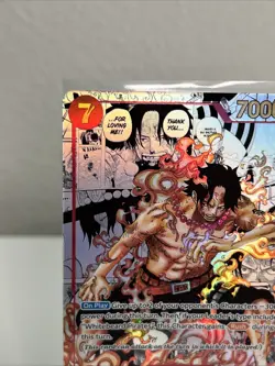 One Piece Portgas.D.Ace OP02-013 Paramount War Manga Alt Art English NM+ - Image 4