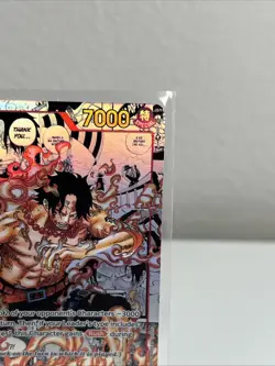 One Piece Portgas.D.Ace OP02-013 Paramount War Manga Alt Art English NM+ - Image 5