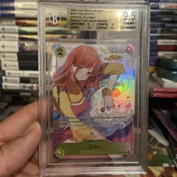 2024 One Piece BCG Fest Zeus Promo Playmat #OP11-106 BGS 9.5 - Image 1