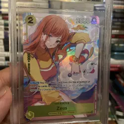 2024 One Piece BCG Fest Zeus Promo Playmat #OP11-106 BGS 9.5 - Image 3