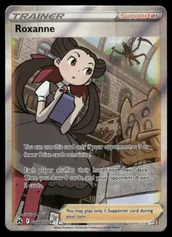 Pokemon Cards Roxanne GG66/GG70 Crown Zenith Galarian Gallery Ultra Rare NM - Image 1