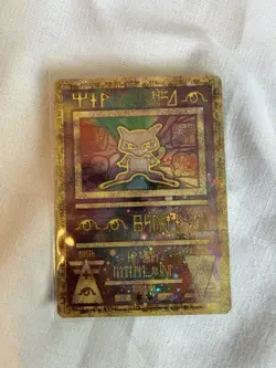 Pokemon Ancient Mew Holo Card Nintendo 1999 Mew Vintage Collectible - Image 1
