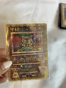 Pokemon Ancient Mew Holo Card Nintendo 1999 Mew Vintage Collectible - Image 2