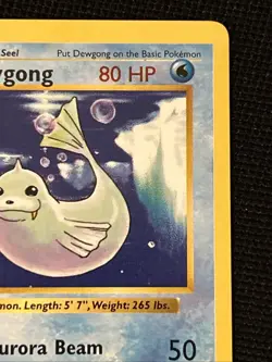 Pokemon Dewgong 25/102 Base Set (Shadowless) *Near Mint* Never Played Card - Image 4