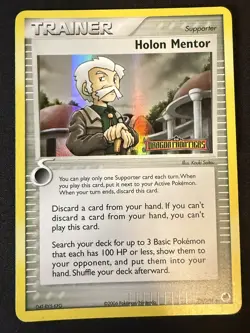 Holon Mentor 75/101 EX Dragon Frontiers Pokemon Card EXC - Image 1