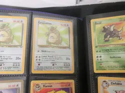 Binder Of 160 Vintage Pokemon Cards Some Holos & 1st Editions Fossil Jungle WOTC - Image 4