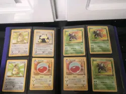 Binder Of 160 Vintage Pokemon Cards Some Holos & 1st Editions Fossil Jungle WOTC - Image 5