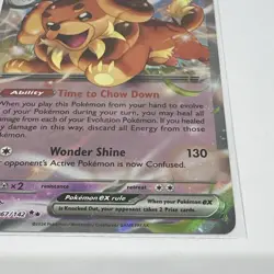 Pokemon TCG 067/142 Stellar Crown Dachsbun EX Card - Image 4